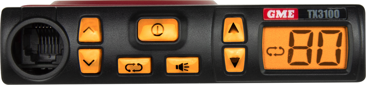 GME 5 WATT SUPER COMPACT UHF CB RADIO