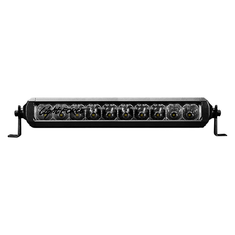 LIGHTFORCE 10" (254MM) SINGLE ROW VIPER LIGHT BAR 10 X 5W